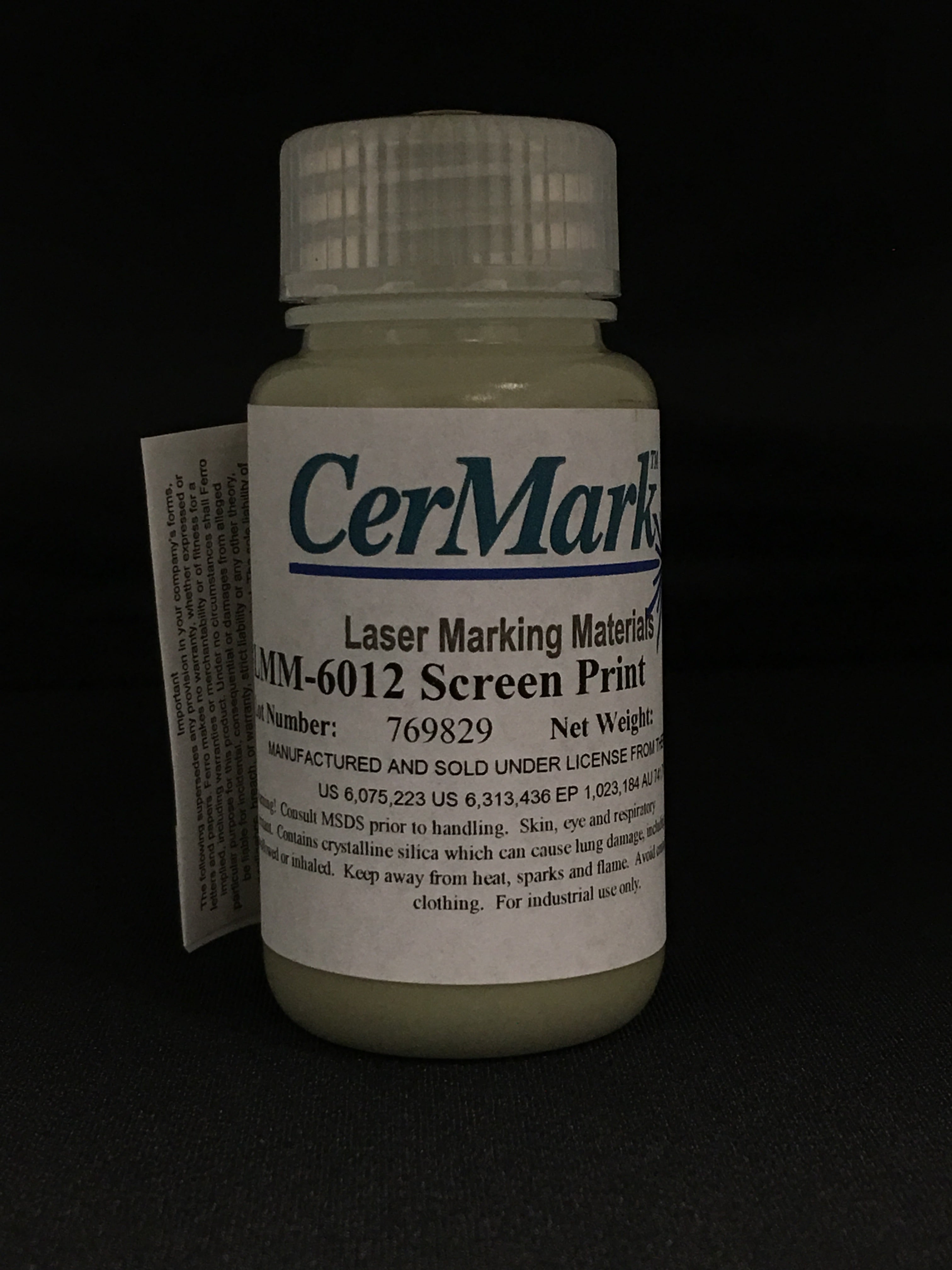 CerMark LMM 6000 Black for Metal – 50 Grams Concentrated Liquid