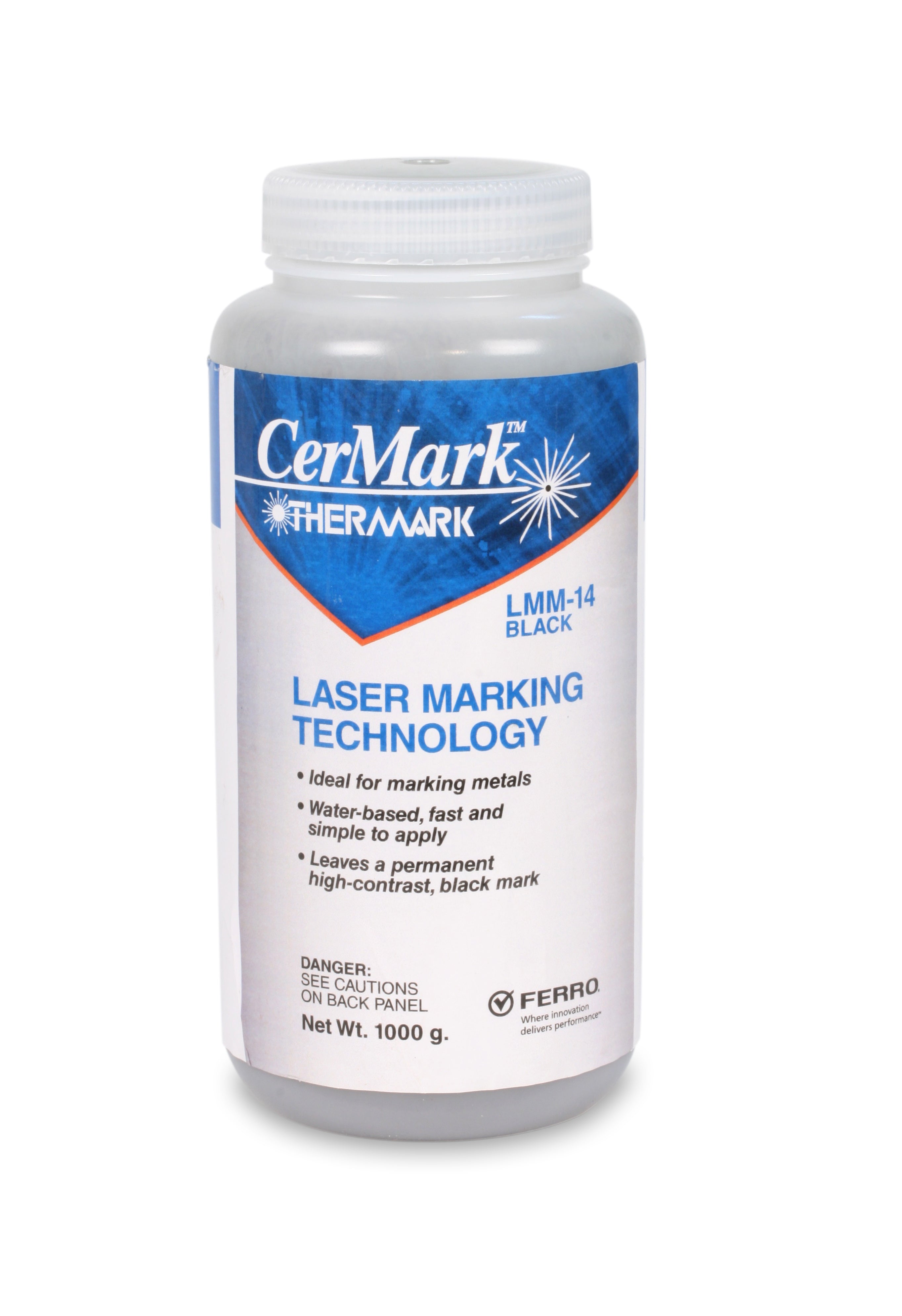CerMark LMM 6000 Black for Metal – 50 Grams Concentrated Liquid