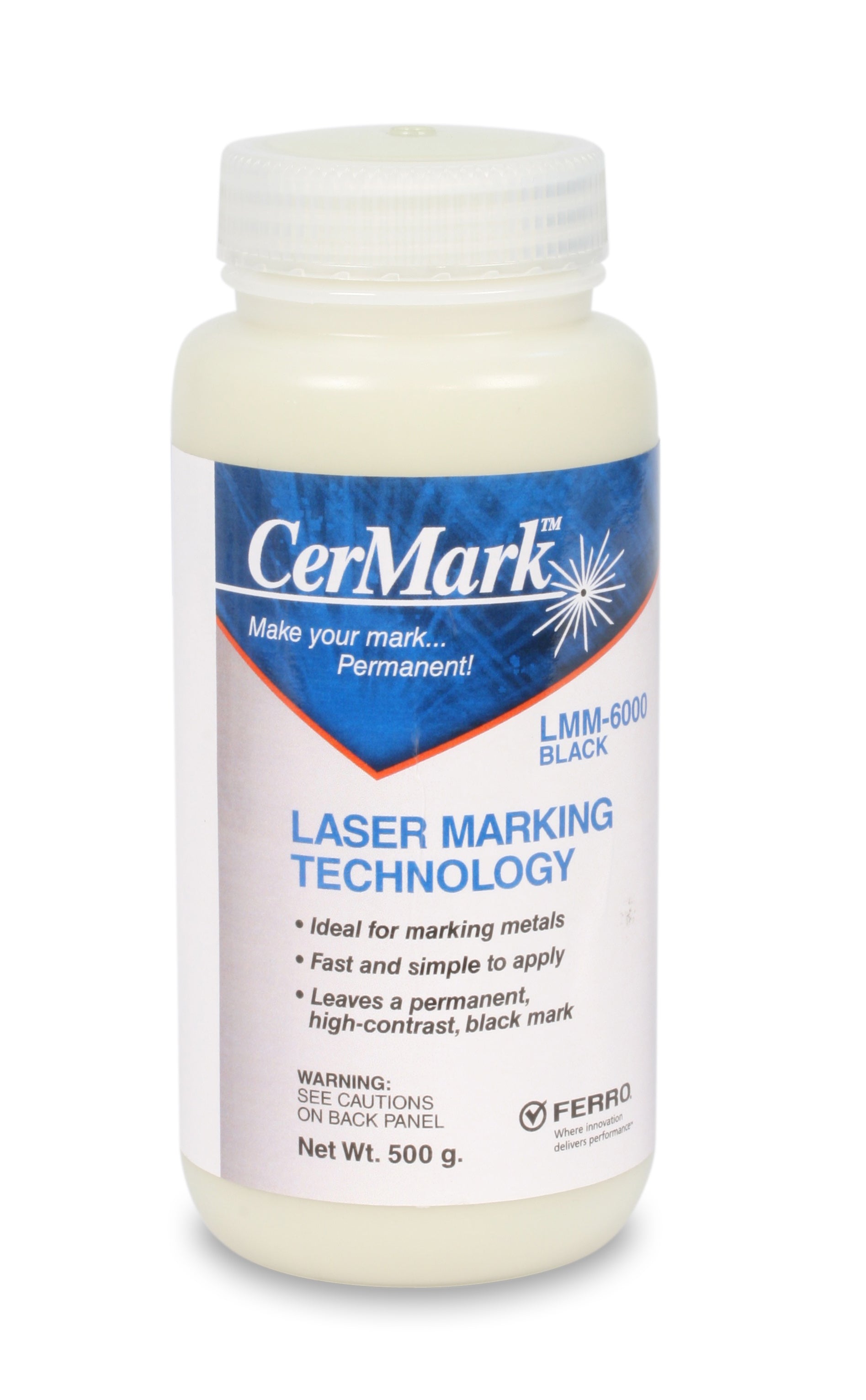 CerMark Bright Copper Laserable Metal Marking Paste (LMM6151)