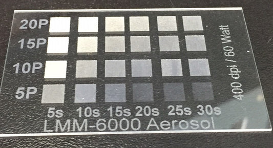 Glass marking with CerMark LMM 6000