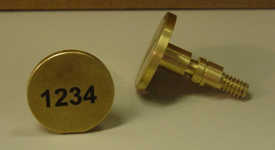 LASER MARKING BRASS